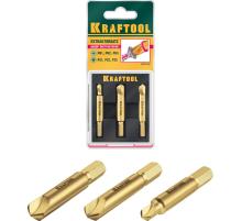 KRAFTOOL 3 шт, набор экстракторов поврежденного крепежа (26770-H3)