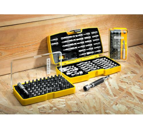 STAYER 44 шт, набор многофункциональных бит, Professional (26135-H44)