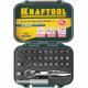 KRAFTOOL 33 шт, набор бит с мини-трещоткой (26157-H33)
