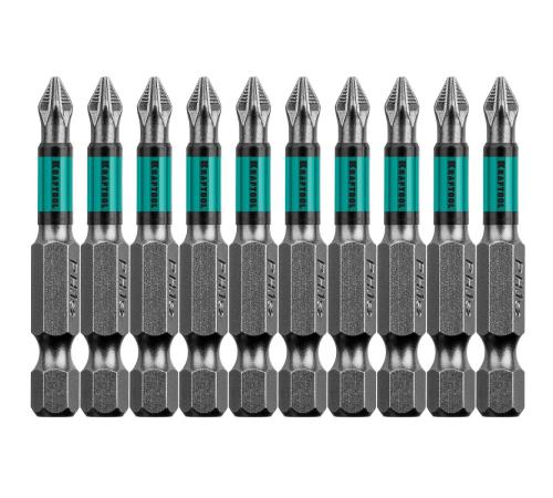 KRAFTOOL Optimum, PH1, 50 мм, 10 шт, биты (26122-1-50-10)