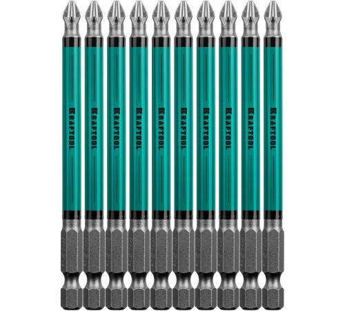 KRAFTOOL Optimum, PH2, 100 мм, 10 шт, биты (26122-2-100-10)