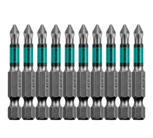 KRAFTOOL Optimum PZ1, 50 мм, 10 шт, биты (26124-1-50-10)