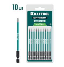 KRAFTOOL OPTIMUM TX 10, 100 мм, 10 шт, биты (26126-10-100-S10)