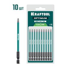 KRAFTOOL OPTIMUM TX 20, 100 мм, 10 шт, биты (26126-20-100-S10)