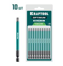 KRAFTOOL OPTIMUM TX 30, 100 мм, 10 шт, биты (26126-30-100-S10)