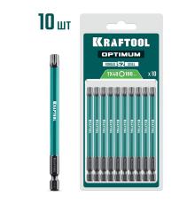 KRAFTOOL OPTIMUM TX 40, 100 мм, 10 шт, биты (26126-40-100-S10)