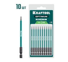 KRAFTOOL OPTIMUM TX 9, 100 мм, 10 шт, биты (26126-9-100-S10)
