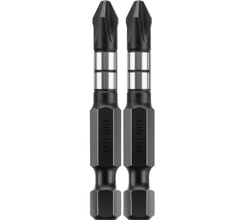 KRAFTOOL Impact PH2, 50 мм, 2 шт, ударные биты (26191-2-50-S2)