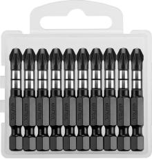 KRAFTOOL Impact PZ3, 50 мм, 10 шт, ударные биты (26193-3-50-S10)