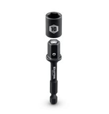 KRAFTOOL CLEAN “Nut driver”, 10 мм, бита с торцовой головкой (26371-10)