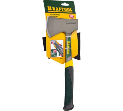 KRAFTOOL Extrem 600/850 г, 340 мм, Туристический цельнокованый топор (20645-06)