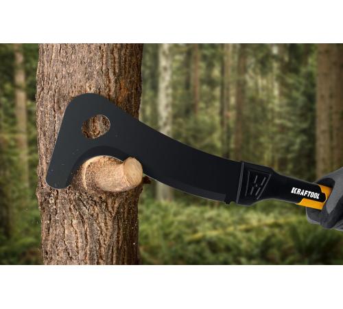 KRAFTOOL Brush AXE, 255/500 мм, cадовый компактный секач (20805)