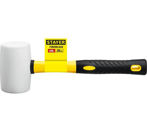 STAYER 450 г, белая, резиновая киянка, Professional (20533-450)