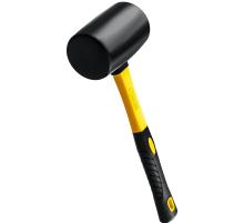 STAYER 450 г, чёрная, резиновая киянка, Professional (2054-65)