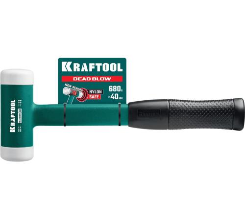 KRAFTOOL Dead Blow, 40 мм, 680 г, безынерционный молоток (2078-40)