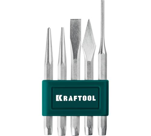 KRAFTOOL Grand-5, 5 предметов, набор зубил и кернеров (21075-H5)
