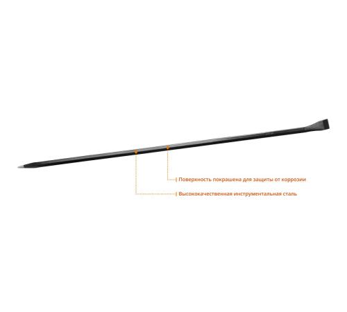 STAYER 1300 мм, 22 мм, монтажный лом, Professional (21625-130)