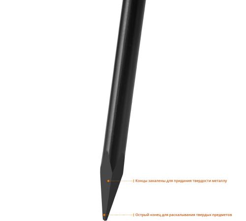 СИБИН 1300 мм, d 25 мм, монтажный лом (2183-13)