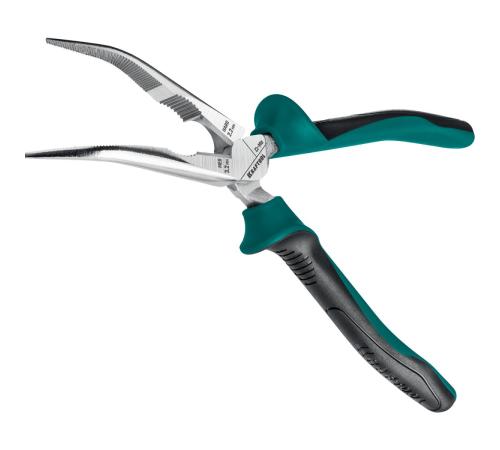 KRAFTOOL 200 мм, изогнутые тонкогубцы (22011-4-20)