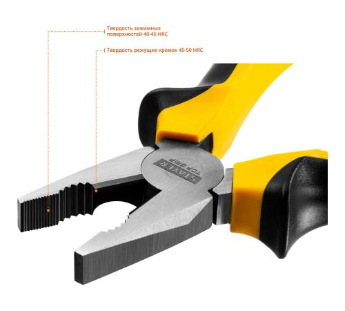 STAYER TOPGrip, 160 мм, комбинированные плоскогубцы (2205-1-16)