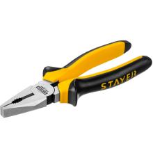 STAYER TOPGrip, 180 мм, комбинированные плоскогубцы (2205-1-18)