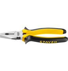 STAYER TOPGrip, 200 мм, комбинированные плоскогубцы (2205-1-20)