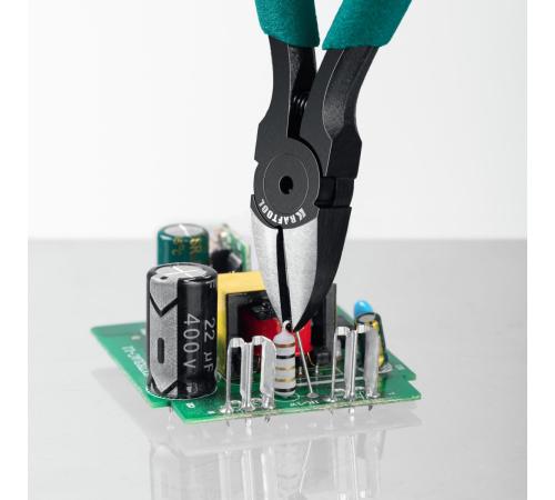 KRAFTOOL Kraft Mini, 130 мм, прецизионные бокорезы (220017-5-12)