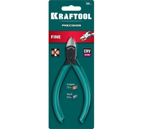 KRAFTOOL PRECISION чистый рез 128 мм, Прецизионные бокорезы (220017-6-12)