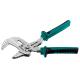 KRAFTOOL Vise-Wrench X, 180 мм, клещи переставные-гаечный ключ (22066)