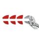 KRAFTOOL Vise-Wrench сменные защитные накладки на губки, для клещей 180 мм, набор из 3-х пар (22066-S3)