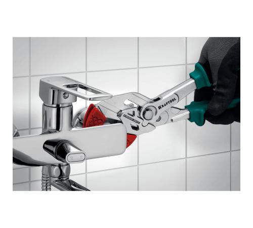 KRAFTOOL Vise-Wrench X, 250 мм, клещи переставные-гаечный ключ (22067)