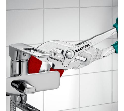 KRAFTOOL Vise-Wrench сменные защитные накладки на губки, для клещей 250 мм, набор из 3-х пар (22067-S3)