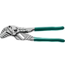 KRAFTOOL Vise-Wrench, 180 мм, клещи переставные-гаечный ключ (22063)