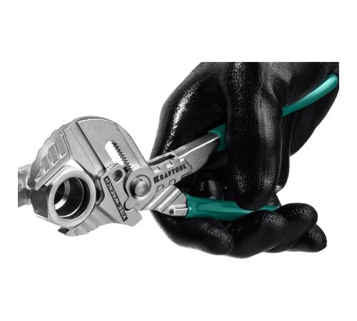 KRAFTOOL Vise-Wrench, 180 мм, клещи переставные-гаечный ключ (22063)