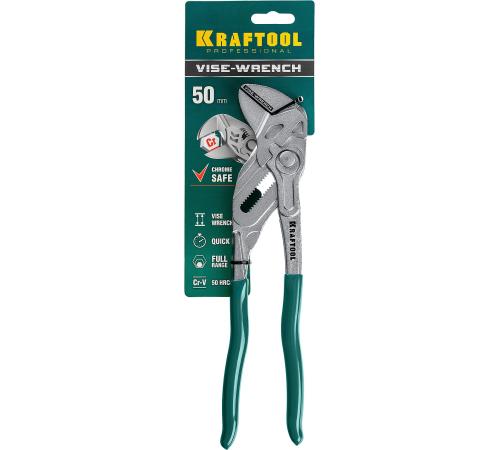 KRAFTOOL Vise-Wrench, 250 мм, клещи переставные-гаечный ключ (22065)
