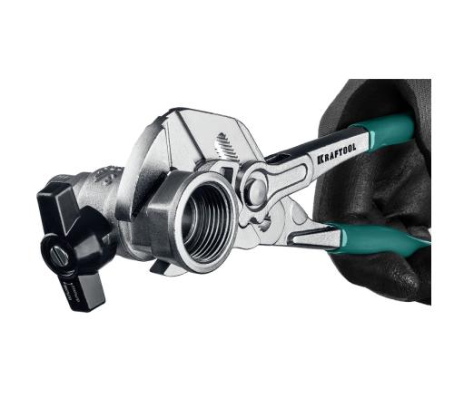 KRAFTOOL Vise-Wrench, 250 мм, клещи переставные-гаечный ключ (22065)