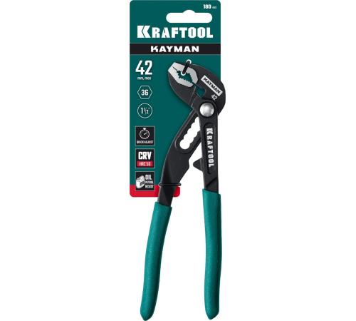 KRAFTOOL KAYMAN, 180 мм, переставные клещи (22353-18)