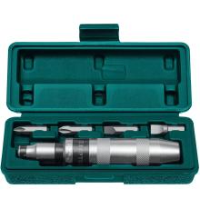 KRAFTOOL ID-6, 6 предм., ударно-поворотная отвертка (25555)