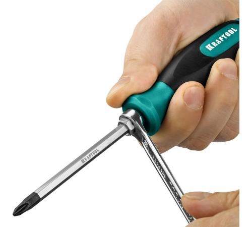 KRAFTOOL Impact PH2, ударная отвертка (250034-2)