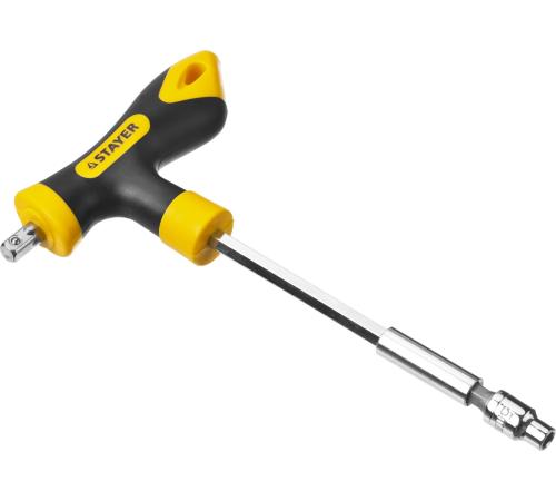 STAYER T-Compact-43, 43 предм., реверсивная отвертка с насадками (25084-H43)