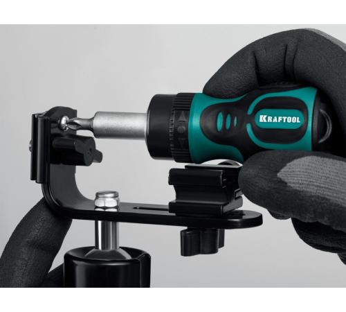 KRAFTOOL Kompakt-6, 6 предм., с битами, реверсивная отвертка (26190-H7)