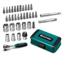 KRAFTOOL X-Drive 35, 35 предм., универсальный набор инструмента 1/4″ (27974)