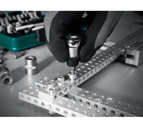 KRAFTOOL X-Drive 35, 35 предм., универсальный набор инструмента 1/4″ (27974)