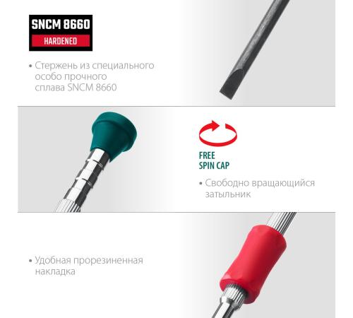 KRAFTOOL Precision-6, 6 предм., отвертка для точных работ (25679)