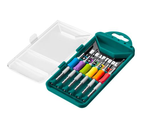 KRAFTOOL Precision-6, 6 предм., отвертка для точных работ (25679)