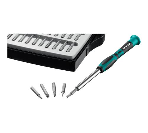 KRAFTOOL Precision-51, 51 предм., для точных работ, отвертка (25691)