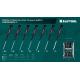 KRAFTOOL Precision 7, 7 предм., Набор отверток (25686)