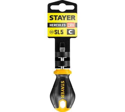 STAYER Hercules, SL5 x 38, отвертка (2509-38-4.7)