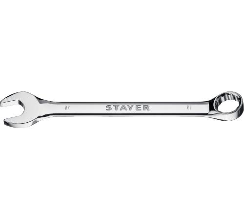 STAYER HERCULES, 11 мм, комбинированный гаечный ключ, Professional (27081-11)