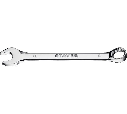 STAYER HERCULES, 12 мм, комбинированный гаечный ключ, Professional (27081-12)